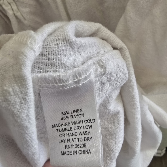 White Sleeveless Peplum Midi Dress - Picture 3 of 5